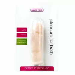 Насадка на пенис из силикона Realistic - Penis Extension Flesh