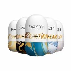 Набор из 5 мастурбаторов Hedy X Experience Svakom