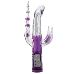 Хай-Тек вибратор тройного действия Wild Orgasm Twin Teasers