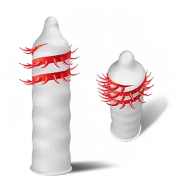 Презерватив Luxe «Чертов хвост» со стимулирующими усиками - 1 шт