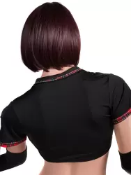 Парик шатенки с короткими волосами «Каре»