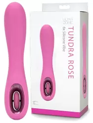 Перезаряжаемый вибромассажер Tundra Rose 6X – розовый
