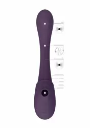 Импульсно-волновой двусторонний вибратор Mirai, Shots Toys