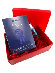 Новогодний набор для мужчин Night Sparks: мастурбатор Svibe EVO + лубрикант JO H20, 60 мл