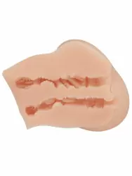 Реалистичный мастурбатор Baile Luna, 13,5 см, мини-полуторс вагина-анус, ТПР