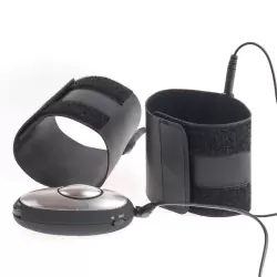 Наручники Shock Therapy для электростимуляции – черный