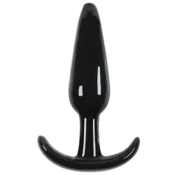 Анальная пробка Jelly Rancher T-Plug Smooth гладкая – черный