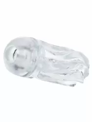 Нереалистичный мастурбатор Sauce White, 16 см, ТПЕ, белый