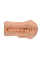 Мужской набор: Реалистичный односторонний мастурбатор Real Women Vibration 14 см и Лубрикант на водной основе JO H2O Original – 30 мл