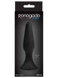 Анальная пробка Renegade Sliders Medium – черная