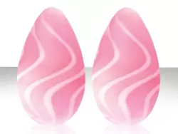 Вагинальные шарики из стекла Crystal Premium Glass - Pink