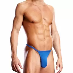 Голубые мужские Т-стринги BlueLine – S/M