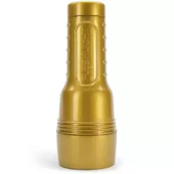 Мастурбатор для тренировки выносливости Fleshlight Gold Stamina вагина - розовый с золотистым