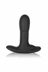 Инновационный массажер простаты Eclipse Beaded Probe с функцией памяти - черный