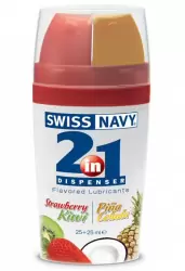 Ароматизированный гель 2 в1 Strawberry Kiwi/Pina Colada - 50 мл