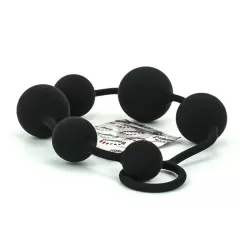 Анальная цепочка Black Velvets – черный