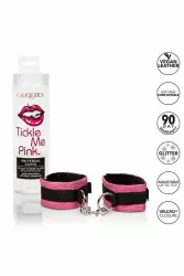 Элегантные наручники Tickle Me Pink на липучках, 20,2 см, розовый