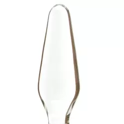 Анальная пробка из стекла Crystal Spires – прозрачная