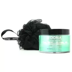 Подарочный набор Dona Be Desired Naughty: соль с феромонами и мочалка – весенний, 215 г