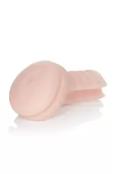 Вибромастурбатор Optimum Power Grip-N-Stroke  со сменными вставками - черный