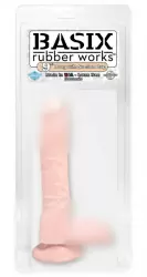 Фаллоимитатор Basix на присоске 9 - Flesh
