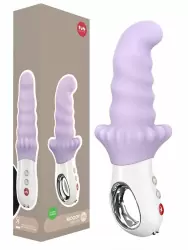 Фактурный вибратор Fun Factory G5 Moody, 18,8 см, силикон, лавандовый