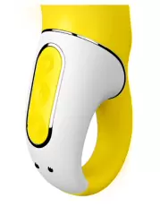 Вибратор с дополнительной стимуляцией клитора Satisfyer Vibes Yummy Sunshine – жёлтый 