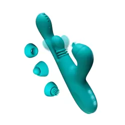 Инновационный вибратор-кролик Sensa Sway Amovibe, с технологией массажа на 360 градусов, 10 режимов