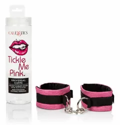 Элегантные наручники Tickle Me Pink на липучках, 20,2 см, розовый