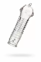 Увеличивающая насадка на пенис TOYFA A-Toys – прозрачный