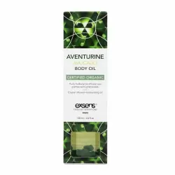 Органическое массажное масло с камнями AVENTURINE AVOCADO (Авокадо)