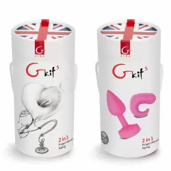 Анальная пробка Gkit - Sunny Raspberry