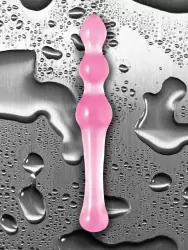 Стимулятор для вагинальных мышц Crystal Glass Kegel - Pink