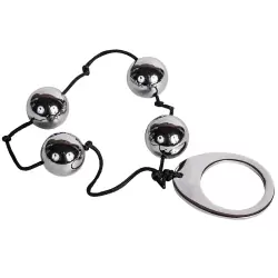 Анальные шарики Heavy Metal Anal Beads металлические – серебристые