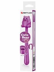 Милый мини-вибратор Baile Cute Bear, 7 режимов, в форме мишки