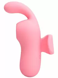 Вакуумный стимулятор клитора Baile Magic Fairy, с вибратором, 10 режимов, на палец