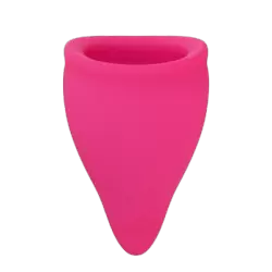 Менструальные чаши Fun Cup размер А (20 мл) – розовый/бирюзовый