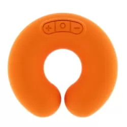 Универсальный дизайнерский стимулятор Donut - оранжевый