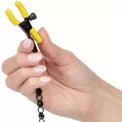 Металлические зажимы для сосков с силиконовыми насадками BOUNDLESS NIPPLE TEASERS