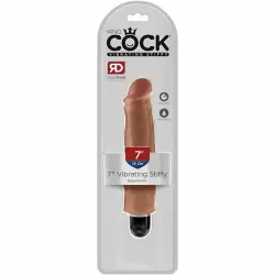 Реалистик с вибрацией King Cock  7 Vibrating Stiffy