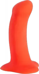Фаллоимитатор Fun Factory Amor на присоске, 14,5 см, силикон, оранжевый