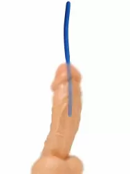 Набор силиконовых уретральных расширителей Invasion, 3 размера, силикон, синий