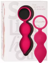 Вагинальные шарики Silhouette S1 перезаряжаемые – красный