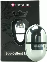 Яйцо с электростимуляцией Egg-cellent Egon S маленькое – серебристое