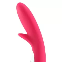 Вибромассажер Danny Divido со стимуляцией клитора – фуксия