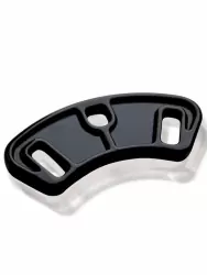 Пояс верности для мужчин Mystim Pubic Enemy No 1 с электропроводящей поверхностью, 8,2 см, черный