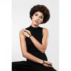 Наручники Maze Hand Braslet с кольцом на палец – черный