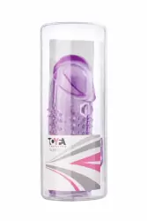 Рельефная насадка TOYFA - фиолетовый