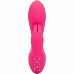 Компактный вибратор-кролик California Dreaming So. Cal Sunshine, 9,5 см, силикон, розовый