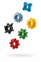 Набор рельефных эрекционных колец TOYFA